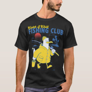 Fih Calling Funny Fishing Meme Misspelled Fish Hum T-Shirt