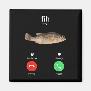 Fih Calling Remind Me Message Decline Accept Phone Magnet