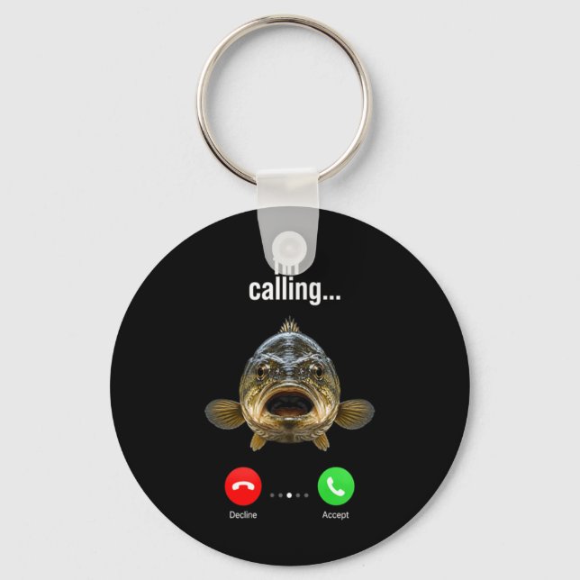 Fih Calling Remind Message Decline Accept Phone Key Ring (Front)