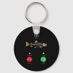 Fih Scute Ss Cute Sss Fish Funny Misspelled Fish H Key Ring