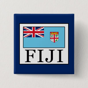 Fiji 15 Cm Square Badge
