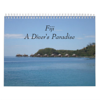 Fiji - A Diver's Paradise 2018 Wall Calendar