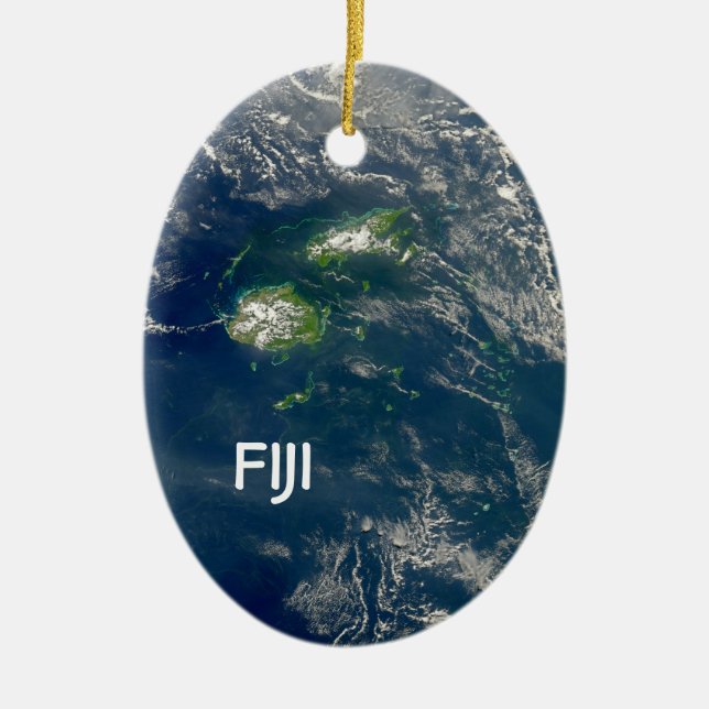 Fiji Christmas Ornament (Front)