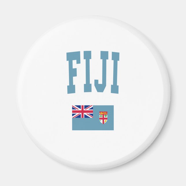 Fiji College Style Magnet (Front)