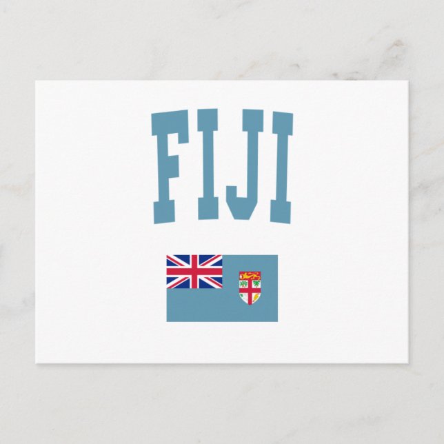 Fiji College Style Postcard (Front)