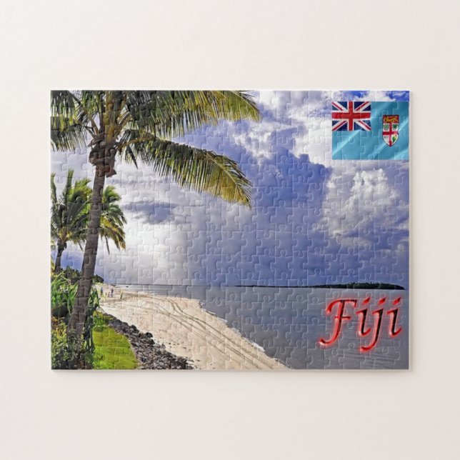 Fiji -  Denarau Island - Jigsaw Puzzle (Horizontal)