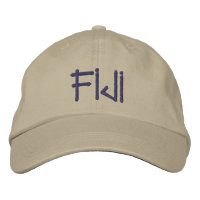 Fiji Embroidered Cap