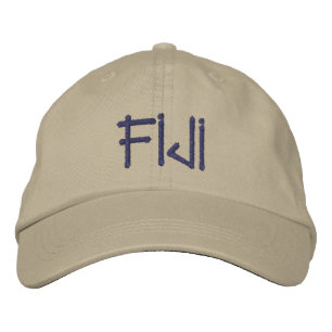 Fiji Embroidered Cap