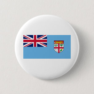 Fiji Flag 6 Cm Round Badge