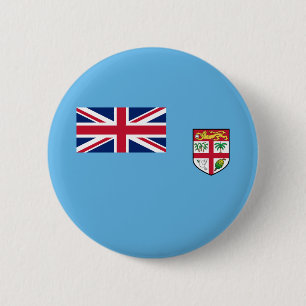 Fiji Flag 6 Cm Round Badge