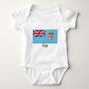 Fiji Flag Baby Bodysuit