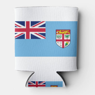 Fiji Flag Can Cooler
