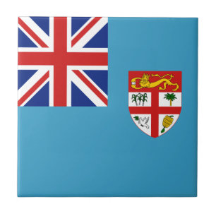 Fiji Flag Ceramic Tile