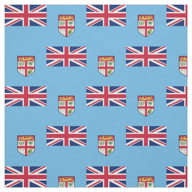 Fiji Flag Fabric (Swatch)