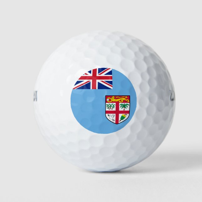 Fiji flag golf balls (Front)
