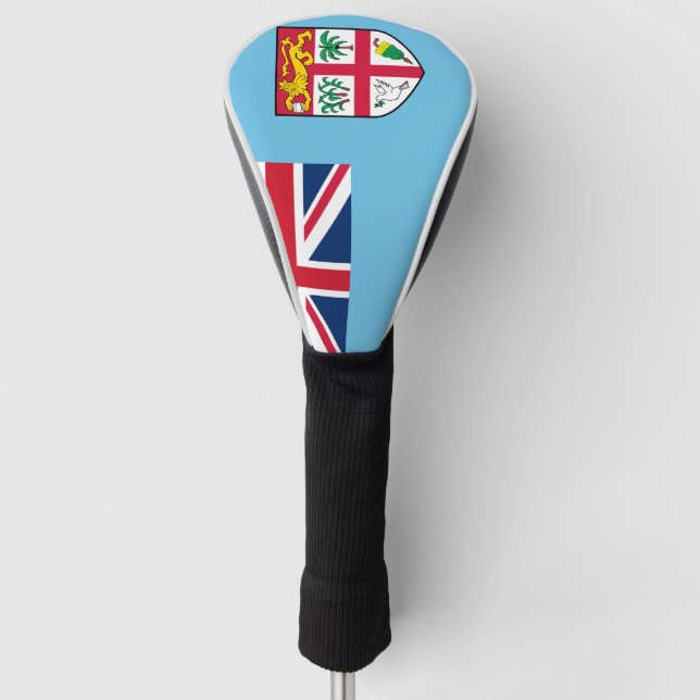 Fiji Flag Golf Head Cover (Front)