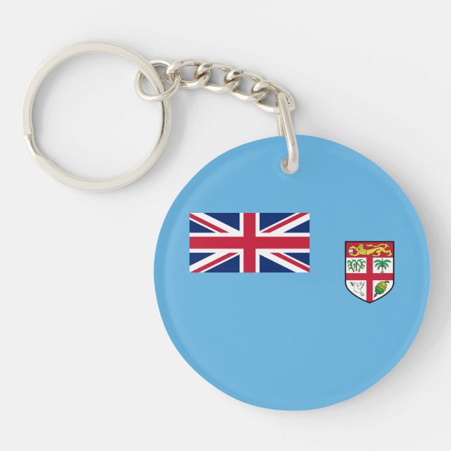 Fiji Flag Key Ring (Front)