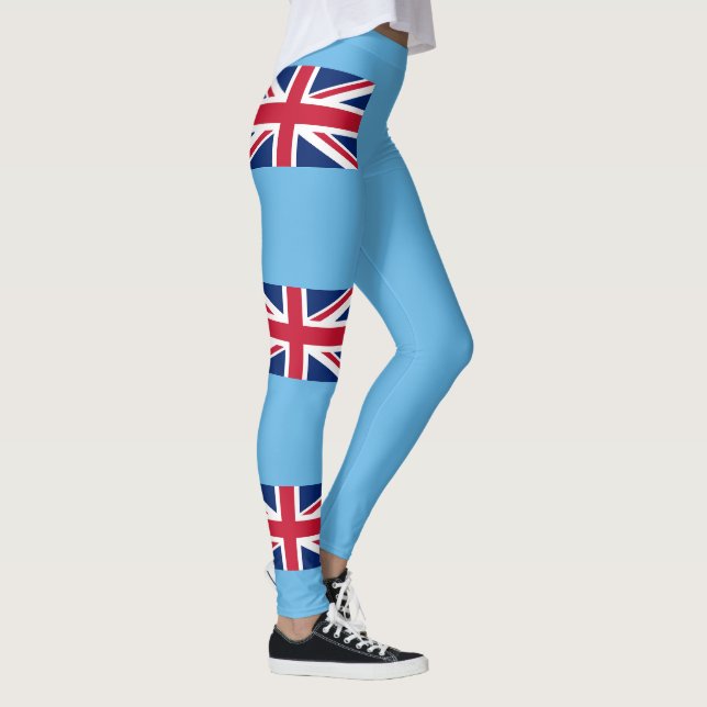 Fiji Flag Leggings (Right)