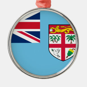 Fiji Flag Metal Ornament