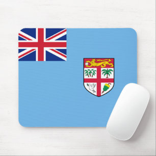 Fiji flag mouse pad
