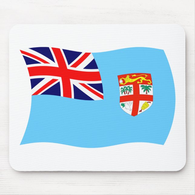 Fiji Flag Mousepad (Front)