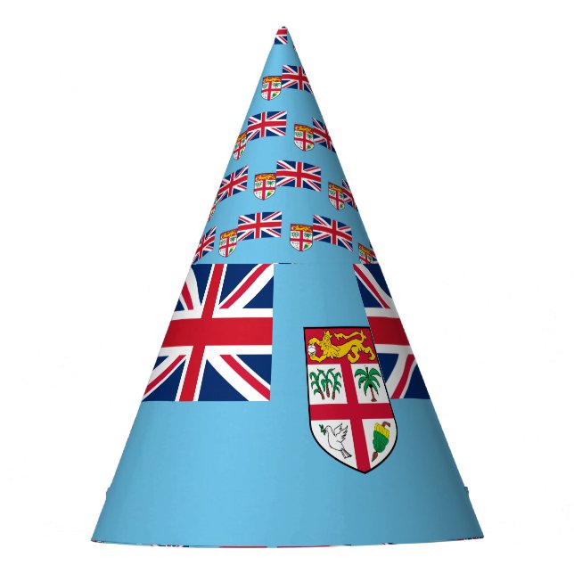 Fiji Flag Party Hat (Front)