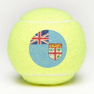 Fiji flag tennis balls