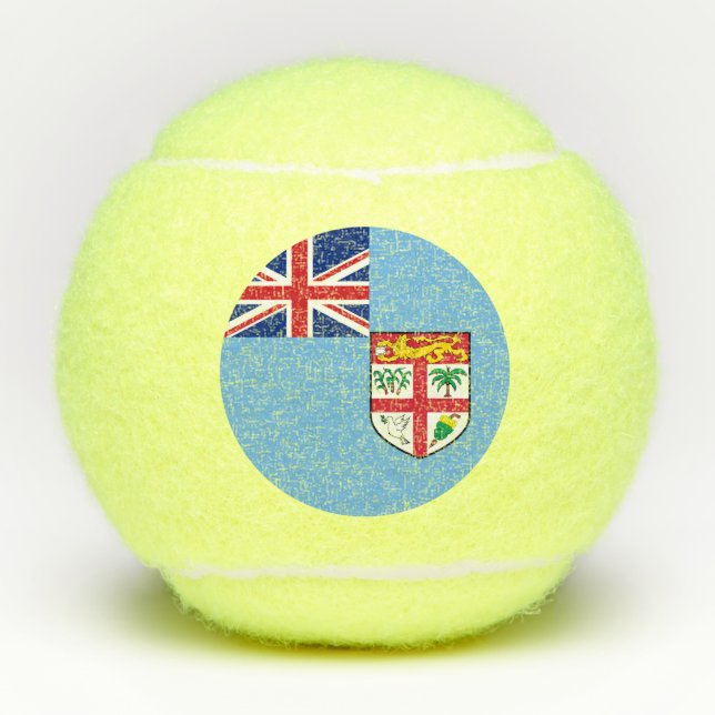 Fiji flag tennis balls (Front)