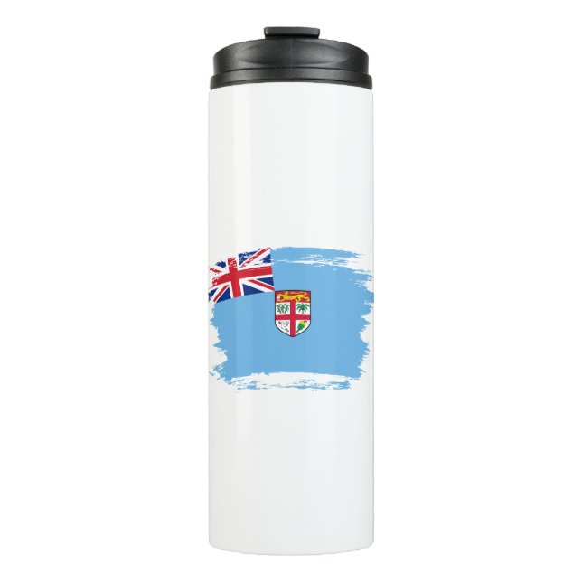 Fiji flag thermal tumbler (Front)