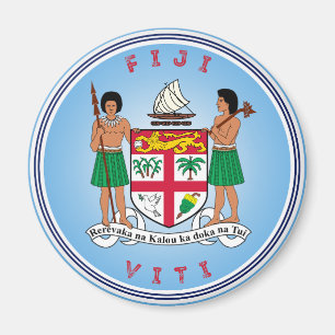 Fiji Heritage Emblem Magnet