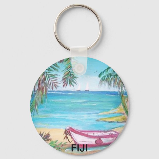 Fiji Islands Keychain (Front)