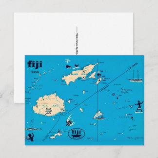 Fiji Islands Postcard