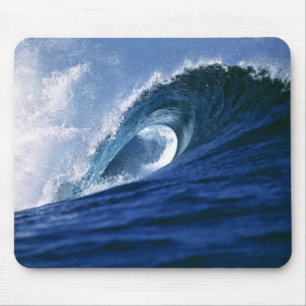 Fiji Islands, Tavarua, Cloudbreak. A wave Mouse Pad