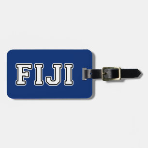 Fiji Luggage Tag