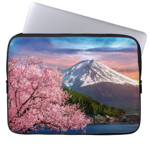 Fiji Mountain Japan Laptop Sleeve