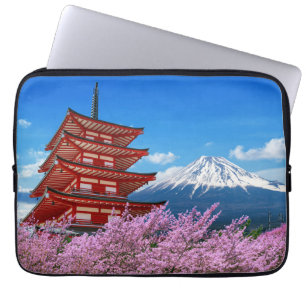Fiji Mountain Japan Laptop Sleeve