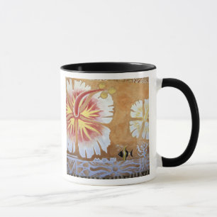 Fiji, mural art. mug