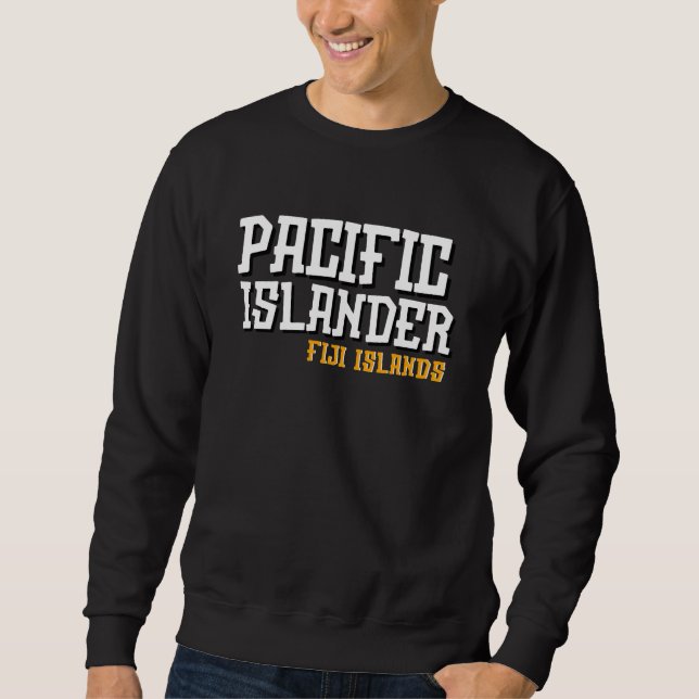 Fiji Pacific Islander Men's Sweatshirt (Front)