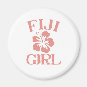 Fiji Pink Girl Magnet