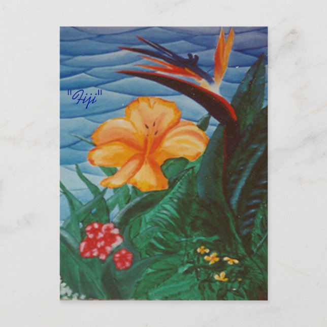 "Fiji" Postcard (Front)