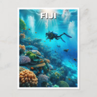 Fiji Scuba Diver Diving