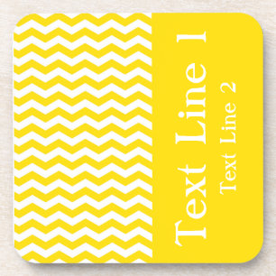 Fiji Sunrise Wave Chevron customisable Coaster