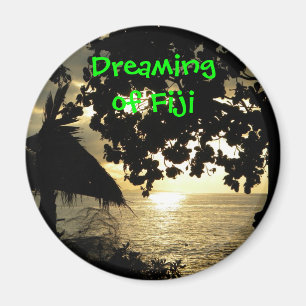 Fiji Sunset Magnet