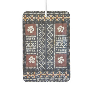 Fiji Tapa Cloth Print Air Freshener