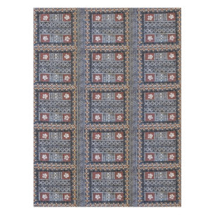 Fiji Tapa Cloth Print Tablecloth