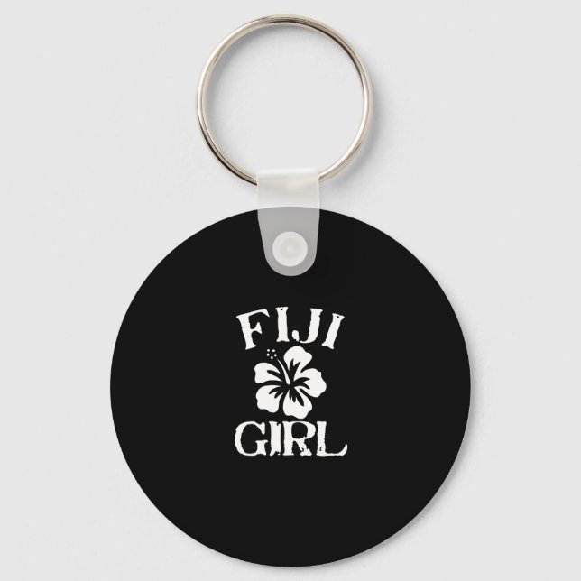 Fiji Tattoo Style Key Ring (Front)