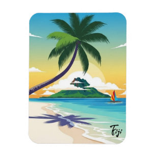 Fiji Travel Magnet