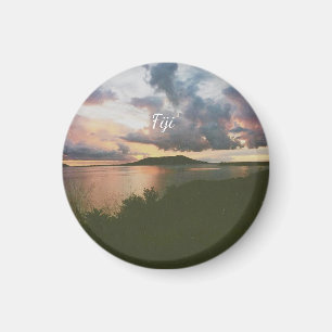 Fiji Tropical Island Flexible Photo Magnet