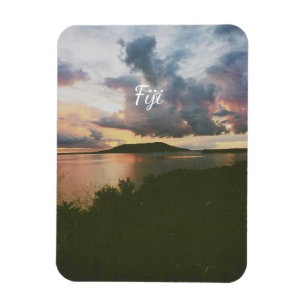 Fiji Tropical Island Flexible Photo Magnet
