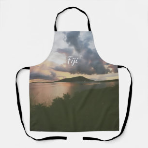Fiji Tropical Island Flexible Photo Magnet Apron